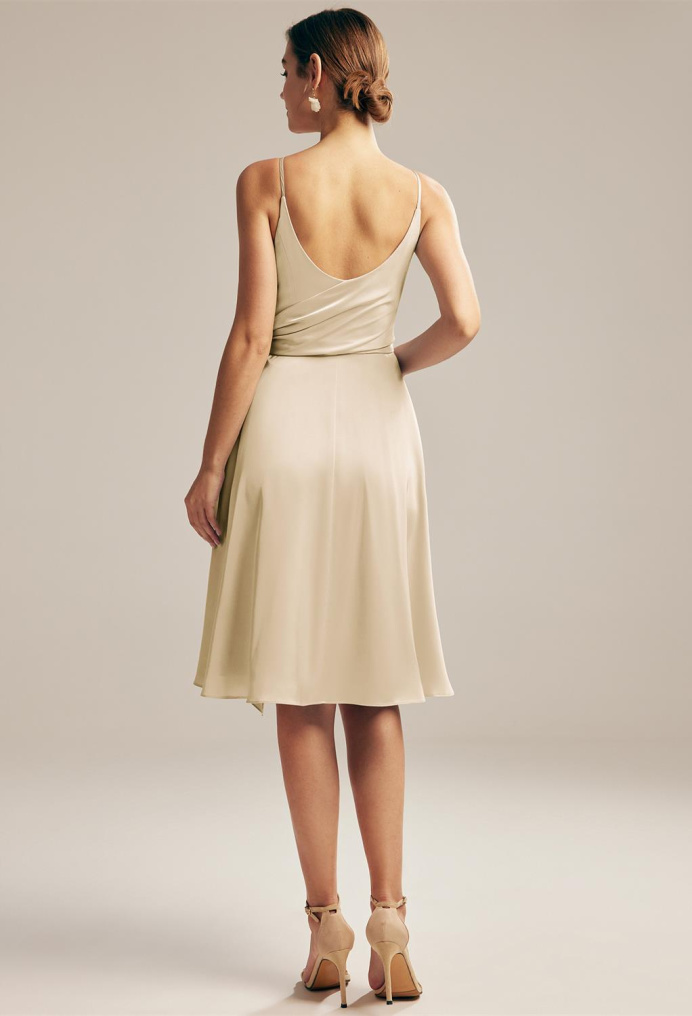 AW Marina Champagne  Wedding Guest Dresses